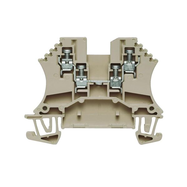 Genomgångsklämmor WDU KLÄMMA WDU 1,5ZZ 10314.0 BEIGE