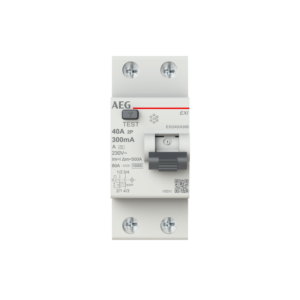 Jordfelsbrytare 2P 25A A 30mA Jordfelsbrytare AEG Redline 2-pol 25A typ A 30mA