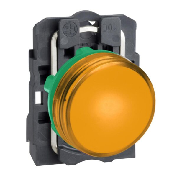 Signallampa XB5AV med inbyggd LED SIGNALLAMPA ORANGE LED 230 VAC XB5AVM5