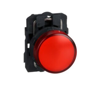 Signallampa XB5AV med inbyggd LED SIGNALLAMPA RÖD LED 120 VAC XB5AVG4