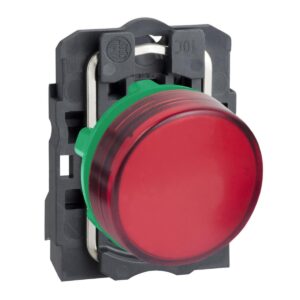 Signallampa XB5AV med inbyggd LED SIGNALLAMPA RÖD LED 230 VAC XB5AVM4