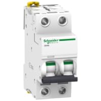 Minibrytare iC60N 2-poliga 6kA C MINIBRYTARE IC60N 2P C 0,5A A9F04270