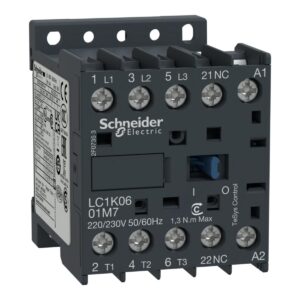 Minikontaktor LC1K AC manövrerade MINIKONTAKTOR 16A AC3 24V LC1K1610B7